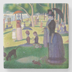 Georges Seurat - Ein Sonntagnachmittag auf La Gran Steinuntersetzer