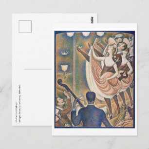 Georges Seurat - Le Chahut Postkarte