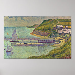 Georges Seurat - Marinesoldat (Hafenen Bessin) Poster