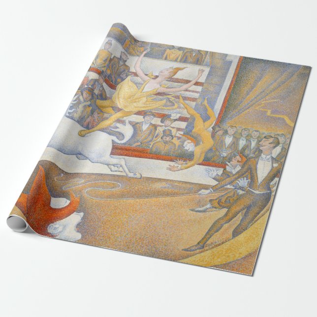 Georges Seurat’s The Circus 1891 Geschenkpapier (Ungerollt)