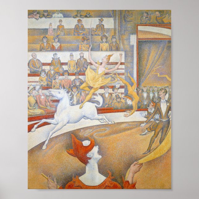 Georges Seurat’s The Circus 1891 Poster (Vorne)