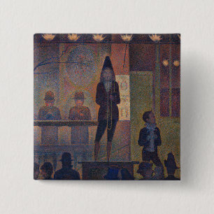 Georges Seurat - Zirkus-Diashow Button