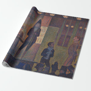 Georges Seurat - Zirkus-Diashow Geschenkpapier