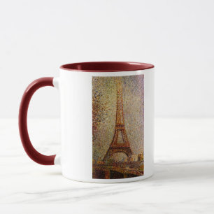 Georges Seurats Gemälde: Der Eiffelturm (1889) Tasse