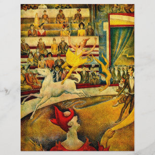 Georges Seurat's The Circus (1891)