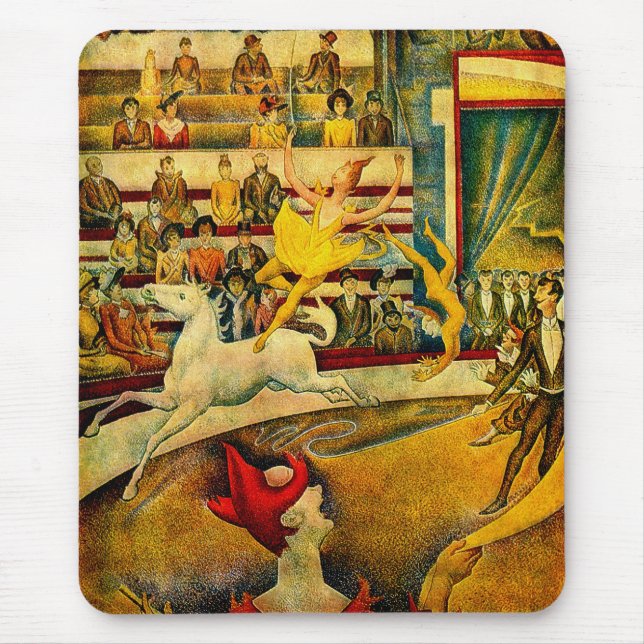 Georges Seurat's The Circus (1891) Mousepad (Vorne)