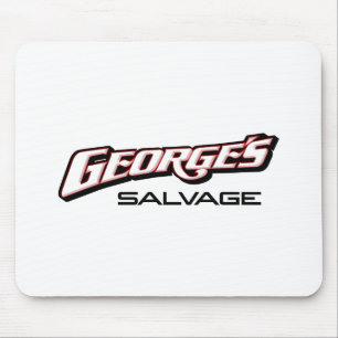 Georges Wiedergewinnungs-Logo 8-2-11 Mousepad