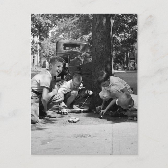 Georgetown Boys, 30er Postkarte (Vorderseite)