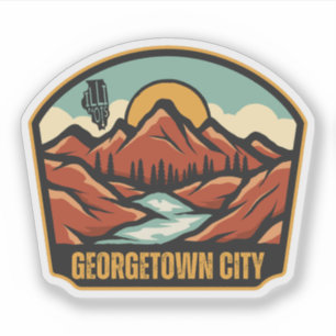 Georgetown city, Illinois Aufkleber