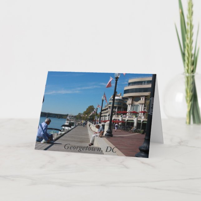 Georgetown, DC Karte (Vorderseite)