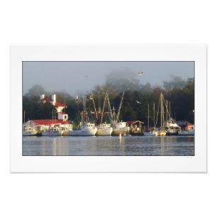 Georgetown-Hafen-Morgen-Fotografie Fotodruck