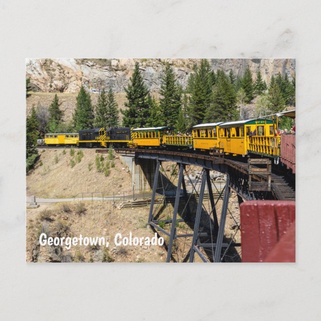 Georgetown Loop Railroad Postkarte (Vorderseite)