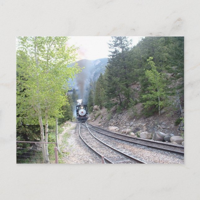 Georgetown Loop RR - Georgetown Colorado Postkarte (Vorderseite)