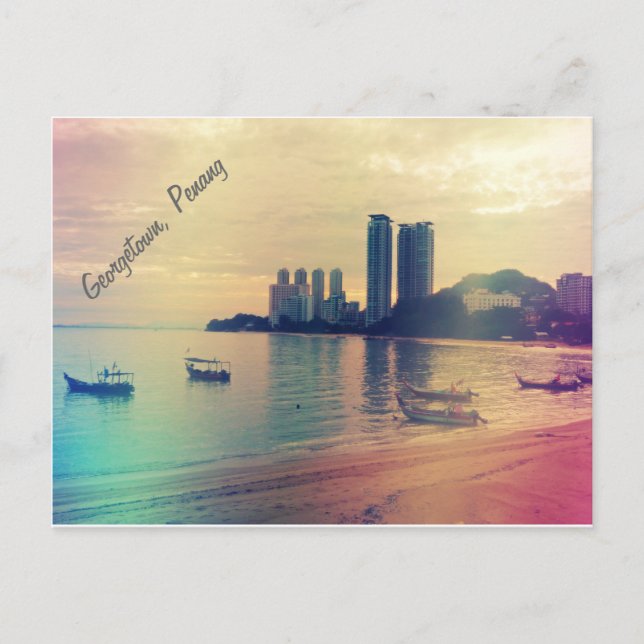 Georgetown, Penang Postcard Postkarte (Vorderseite)