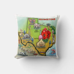 Georgetown Texas Pillow Kissen