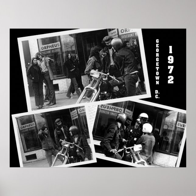 Georgetown, Washington, D.C., 1972 Poster (Vorne)