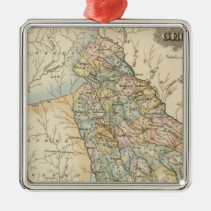 Georgia 13 silbernes ornament