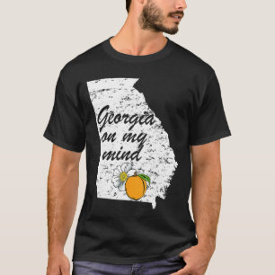 Georgia auf meinem Geist T - Shirt Atlanta Peach S