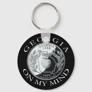 GEORGIA AUF MEINEM VERSTAND SCHLÜSSELANHÄNGER