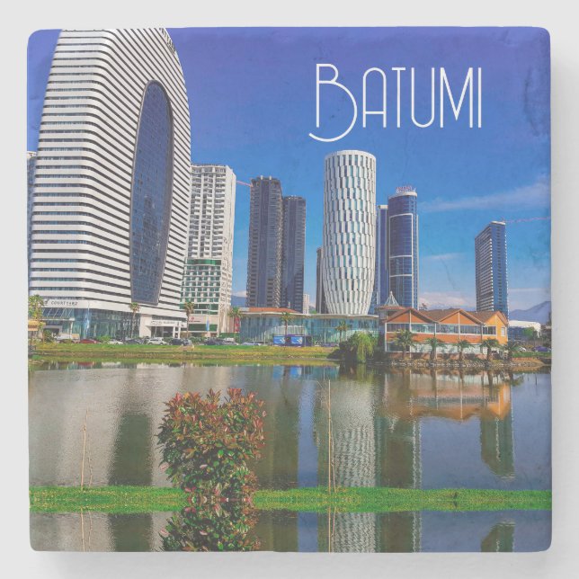Georgia Batumi Architektur Landschaft Steinuntersetzer (Vorderseite)