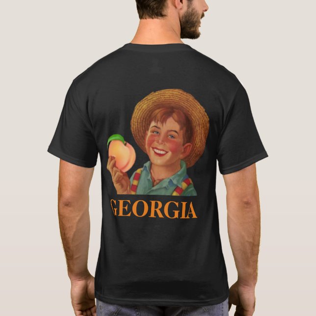 GEORGIA BAUER (Classic Retro) T - Shirt (Rückseite)