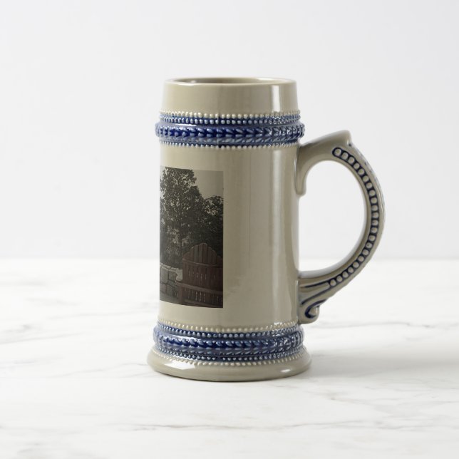 Georgia-Berge Bierglas (Rechts)