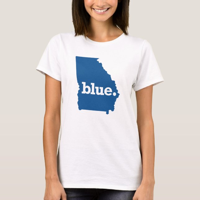 GEORGIA BLUE STAAT T-Shirt (Vorderseite)