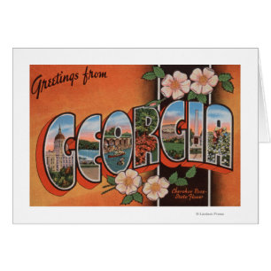 Georgia (Cherokee Rose) - große Buchstabe-Szenen