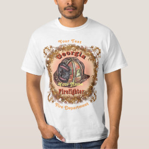 Georgia Feuerwehrmann-T - Shirt