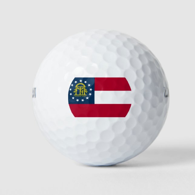 GEORGIA FLAG GOLFBALL (Vorderseite)