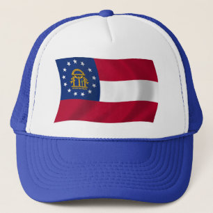 Georgia Flag Hat Truckerkappe