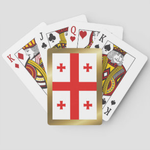Georgia-Flag-Spielkarten Spielkarten