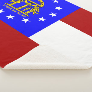 Georgia-Flagge Sherpadecke