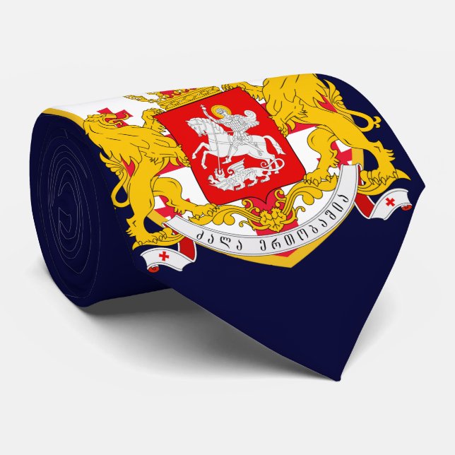Georgia-Flaggen-Mantel-Arm Krawatte (Gerollt)