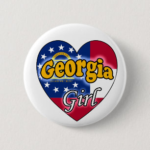 Georgia Girl Button