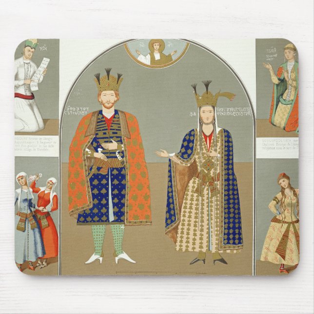 Georgia im XVth Jahrhundert: König Alexander I Mousepad (Vorne)