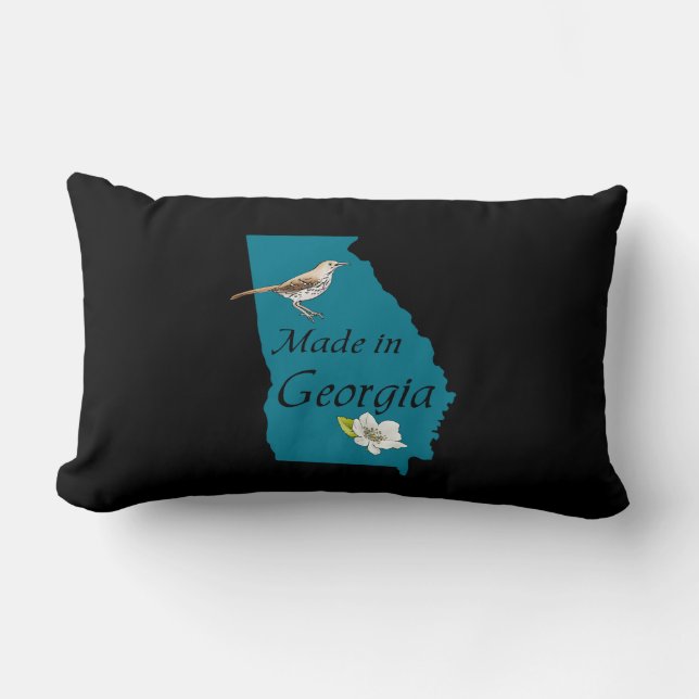 Georgia Lumbar Throw Pillow Lendenkissen (Vorderseite)