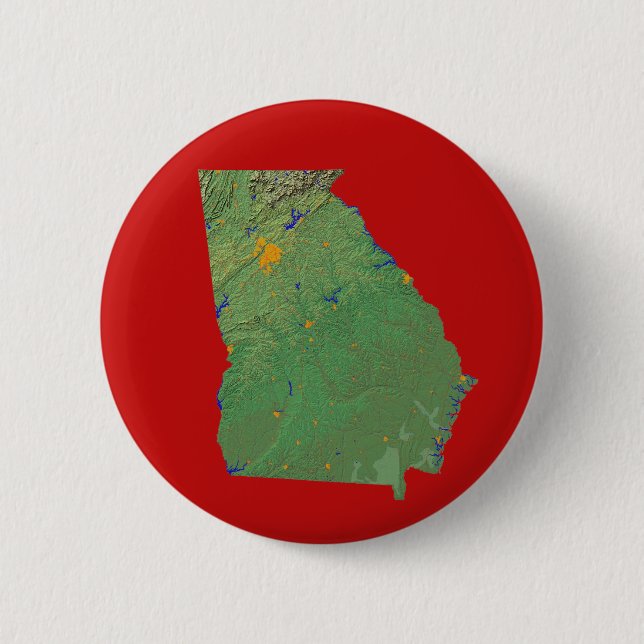 Georgia Map Button (Vorderseite)