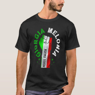 Georgia Meloni Italienische Helden Männer Frauen T-Shirt