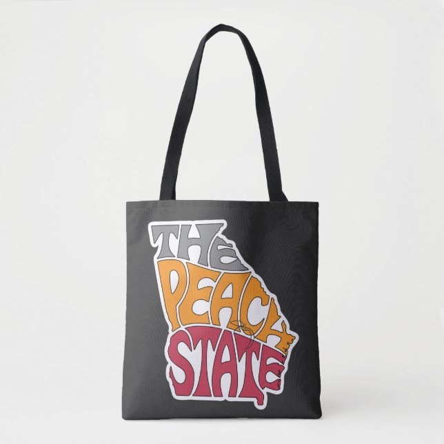 Georgia Nickname Word Art Tasche (Vorderseite)