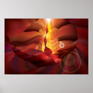 Georgia O'Keefe geht zu einem Poster in Arizona