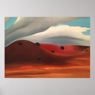 Georgia o'keeffe art poster