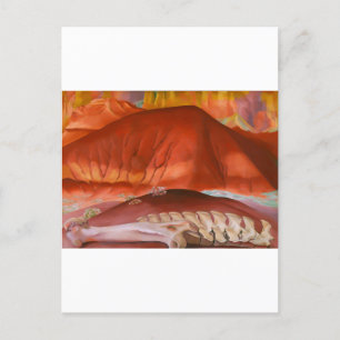 Georgia o'keeffe art postkarte