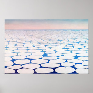 Georgia O'Keeffe - Himmel über Wolken III - 1963 Poster