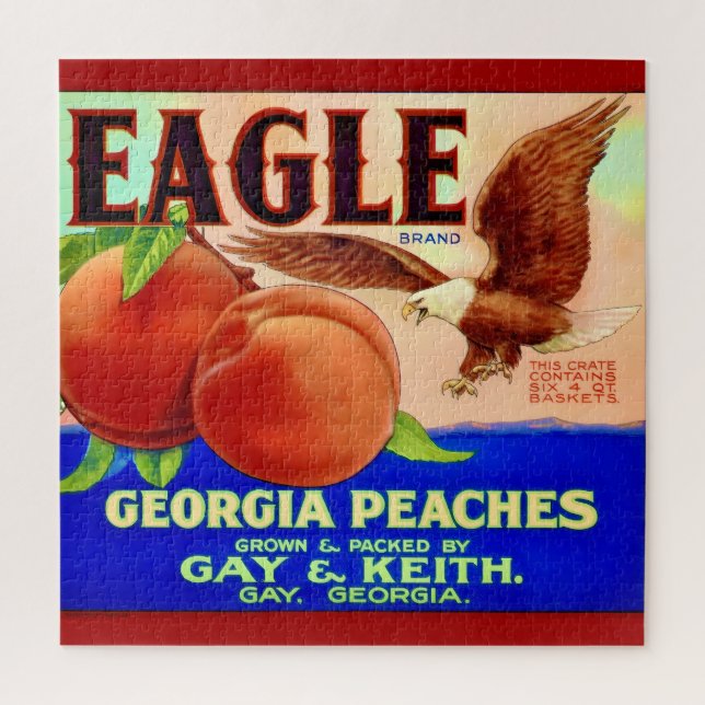 Georgia Peach Label 20x20 (Vertikal)