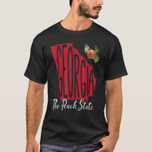 Georgia Peach Staat South Pride Zuhause Livi T-Shirt