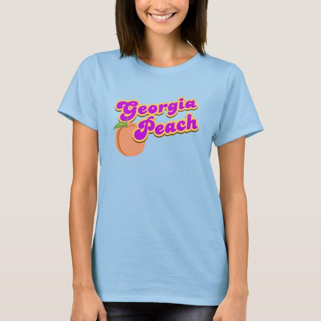 Georgia Peach T-Shirt (Vorderseite)