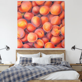 Georgia Peaches - Canvas Print Leinwanddruck