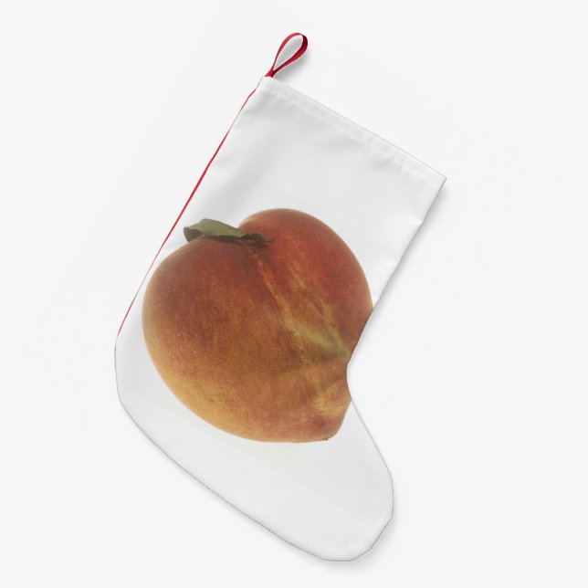 Georgia-Pfirsich Kleiner Weihnachtsstrumpf (Vorderansicht (hängend))