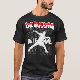 Georgia Ping Pong georgische Tischtennis-Unterstüt T-Shirt